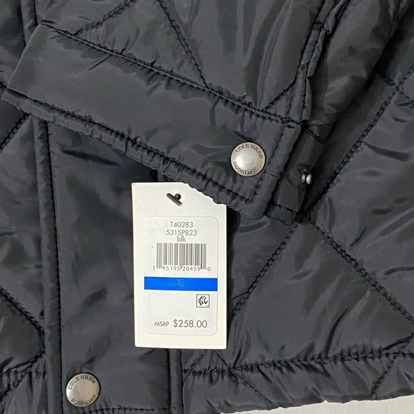 NWT Cole Hann Men’s 28 Tonal Mix Media Diamond With Faux Sherpa Lining Size XXL - Picture 11 of 11